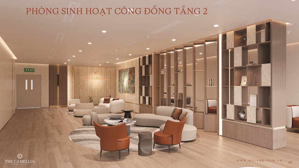 Phòng sinh hoạt cộng đồng tầng 2 - The Camellia